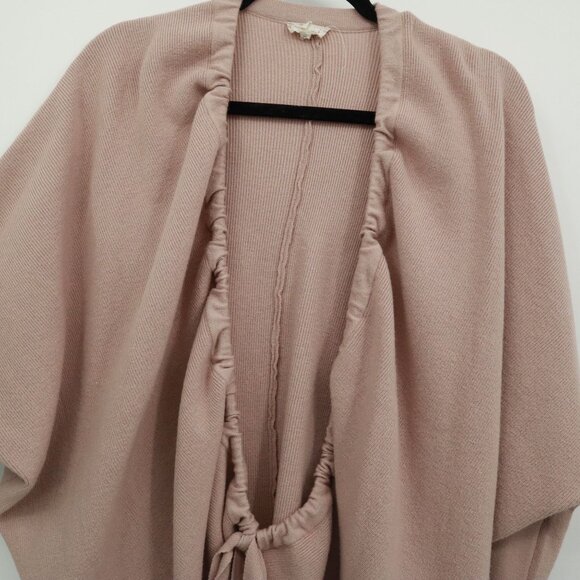 Hem & Thread Cardigan Womens M/L Pink Boho Casual Elegant Modern Relaxed Lounge - Picture 7 of 15